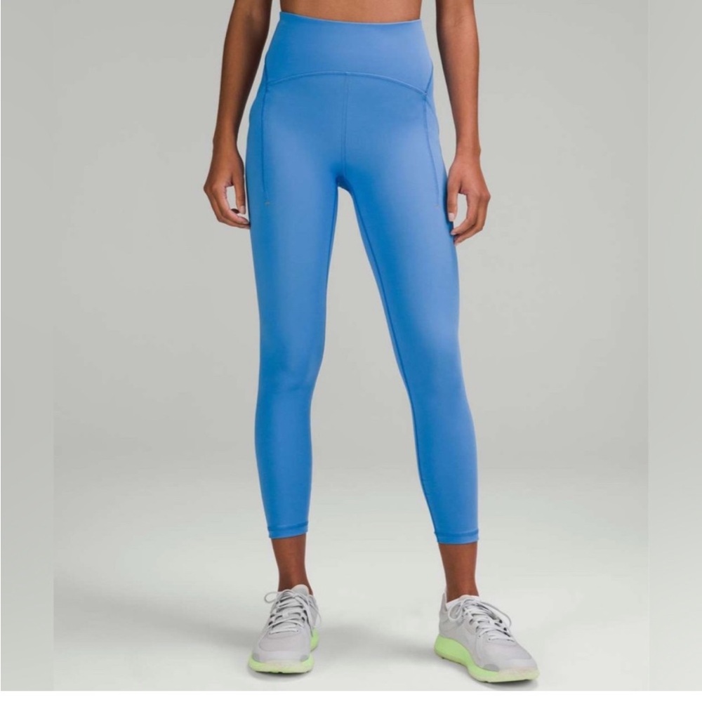 lululemon athletica Bright Blue High-Rise Leggings